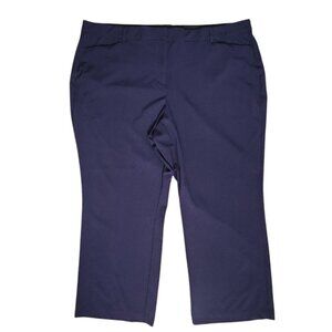 Lane Bryant Pants Womens Plus Size 28 Solid All Blue The Houston Comfort Waist